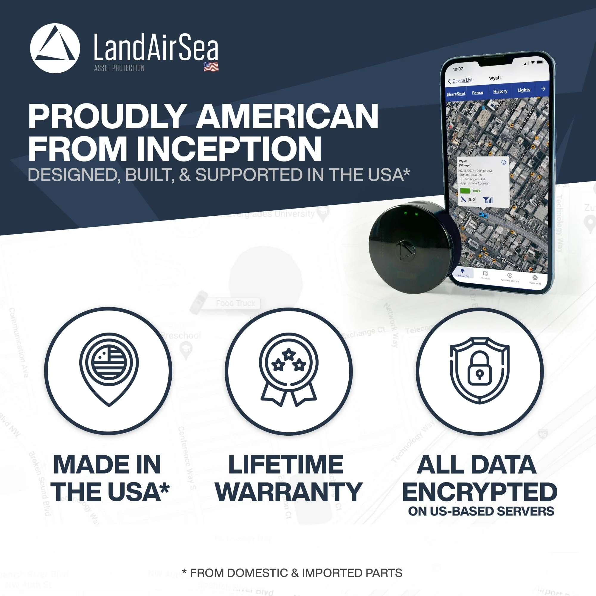 LandAirSea 54 GPS Tracker - Image 6